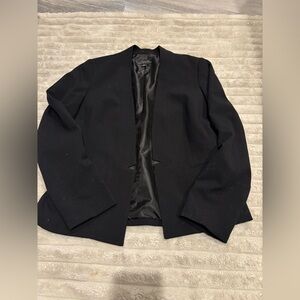 Tahari Black Open-Front woman’s blazer Jacket size 6
